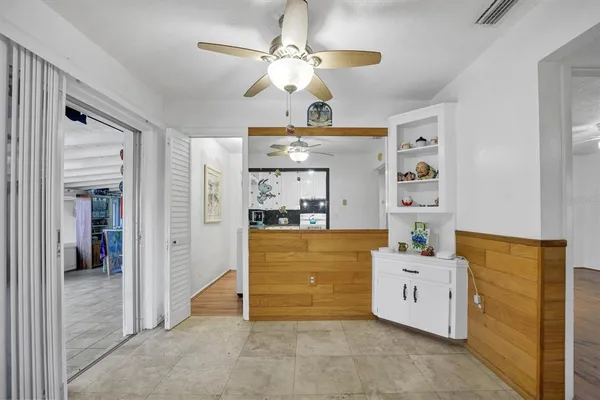 a view of a walk in closet