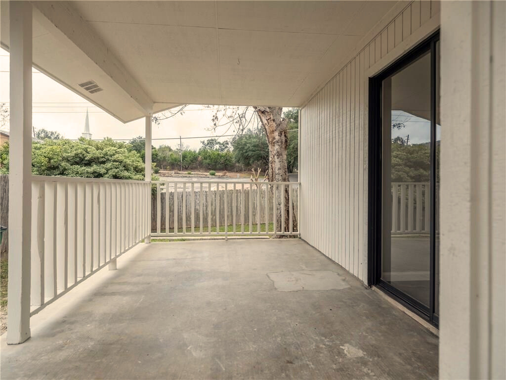 11118 Wandering Way, Unit A Austin, TX 78754 - Photo 28 of 29 a view of a porch