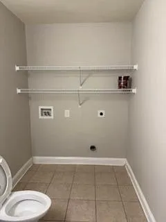a bathroom with a toilet