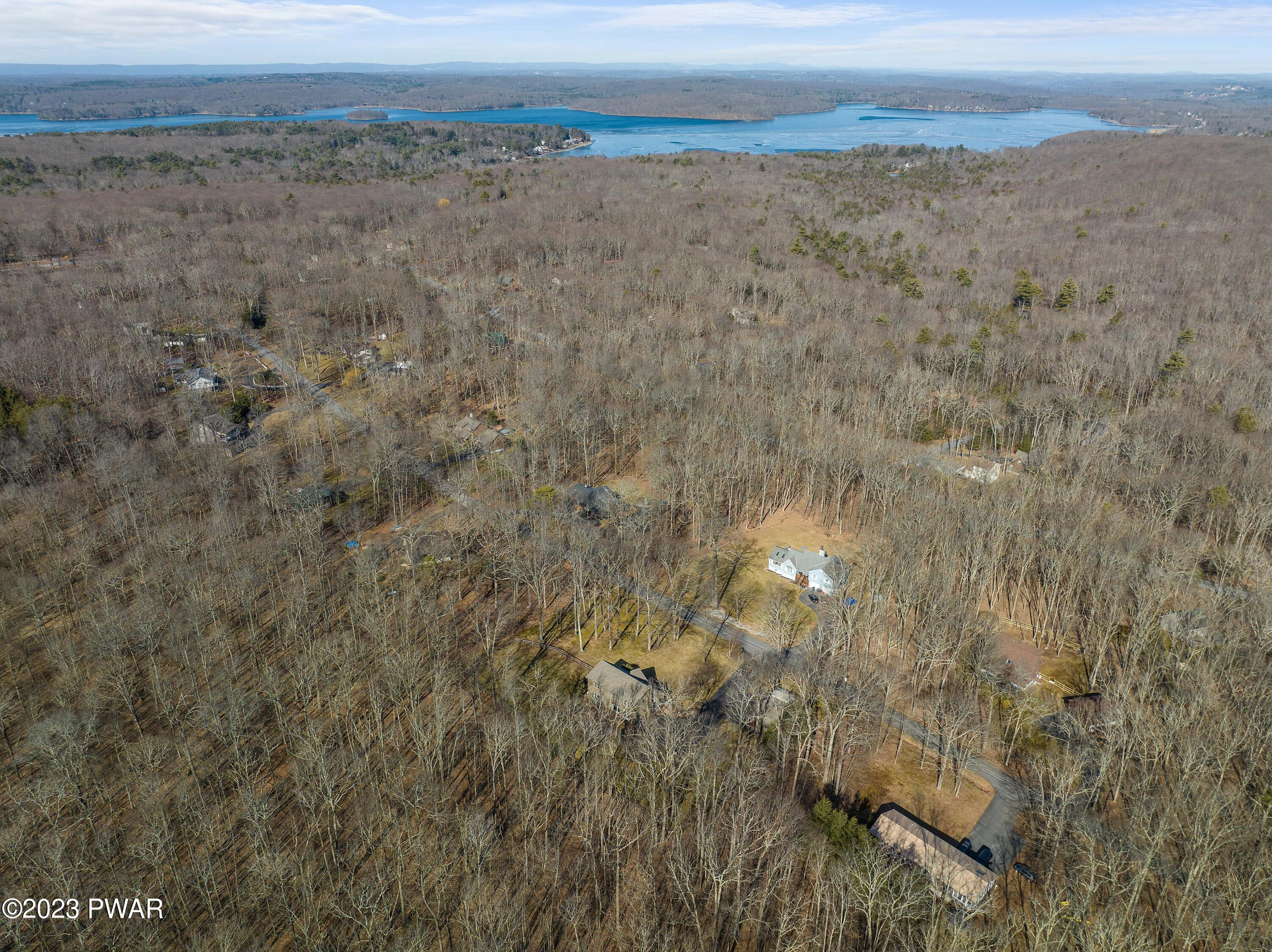 133 Meadowbrook Road Tafton, PA 18464 - Photo 54 of 68 Birds Eye Proximity to Lake