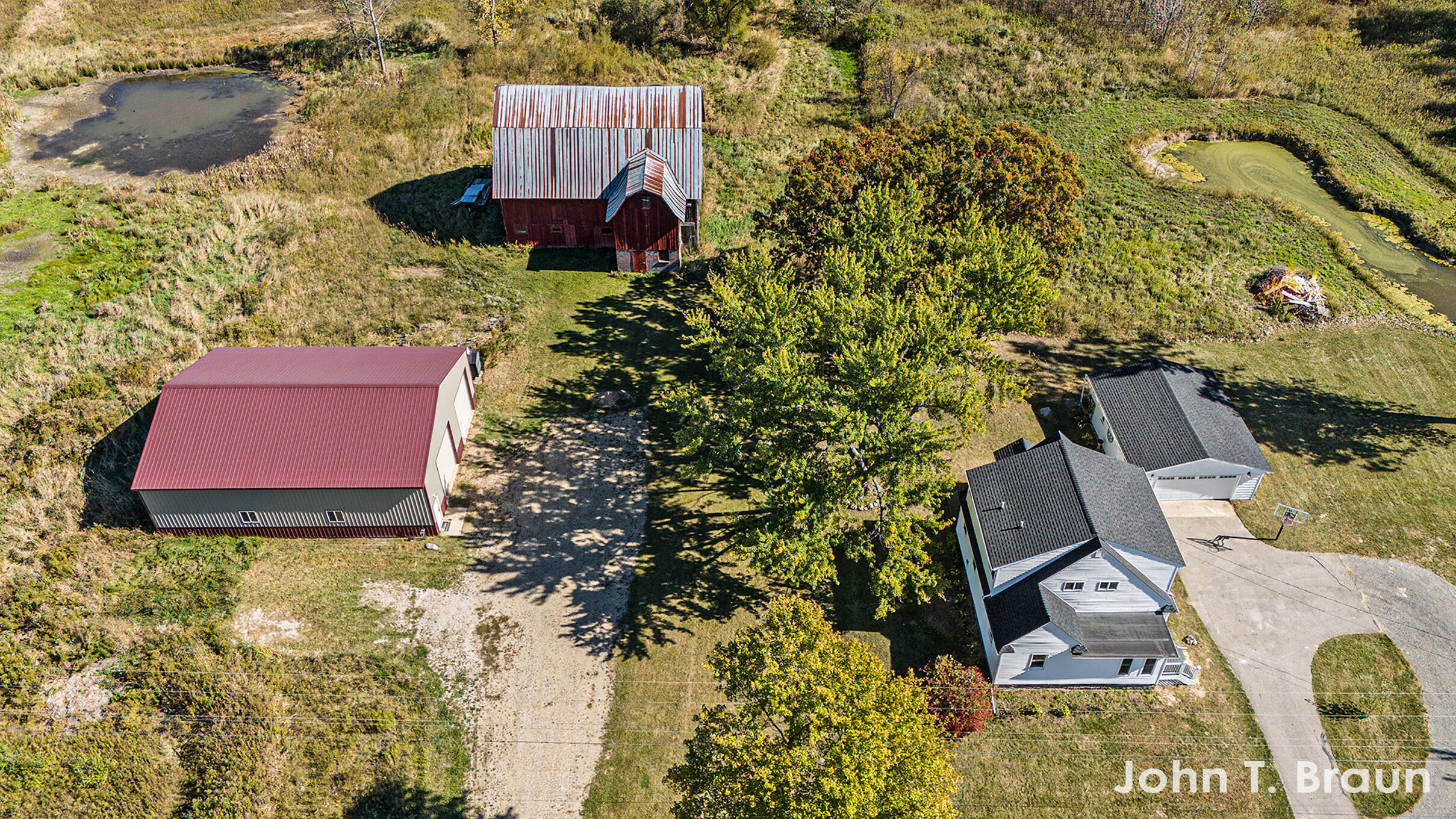 2050 West County Line Road Sand Lake, MI 49343 - Photo 32 of 38 Aerial 2