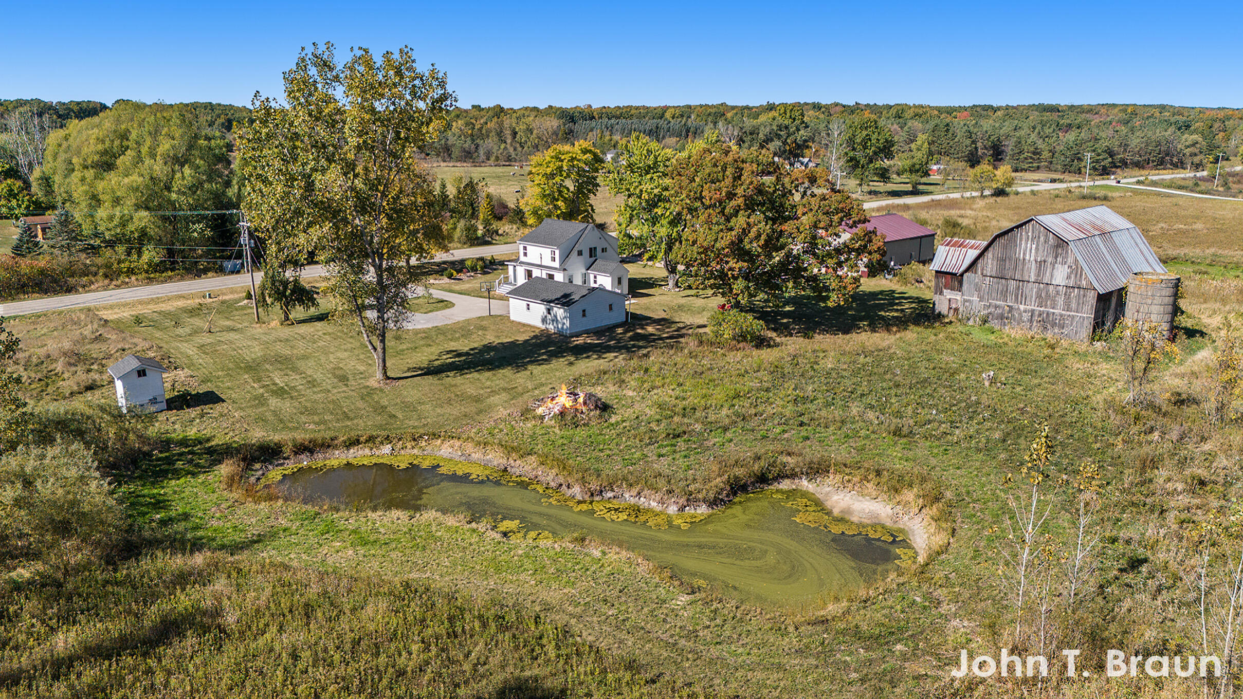 2050 West County Line Road Sand Lake, MI 49343 - Photo 34 of 38 Aerial 4