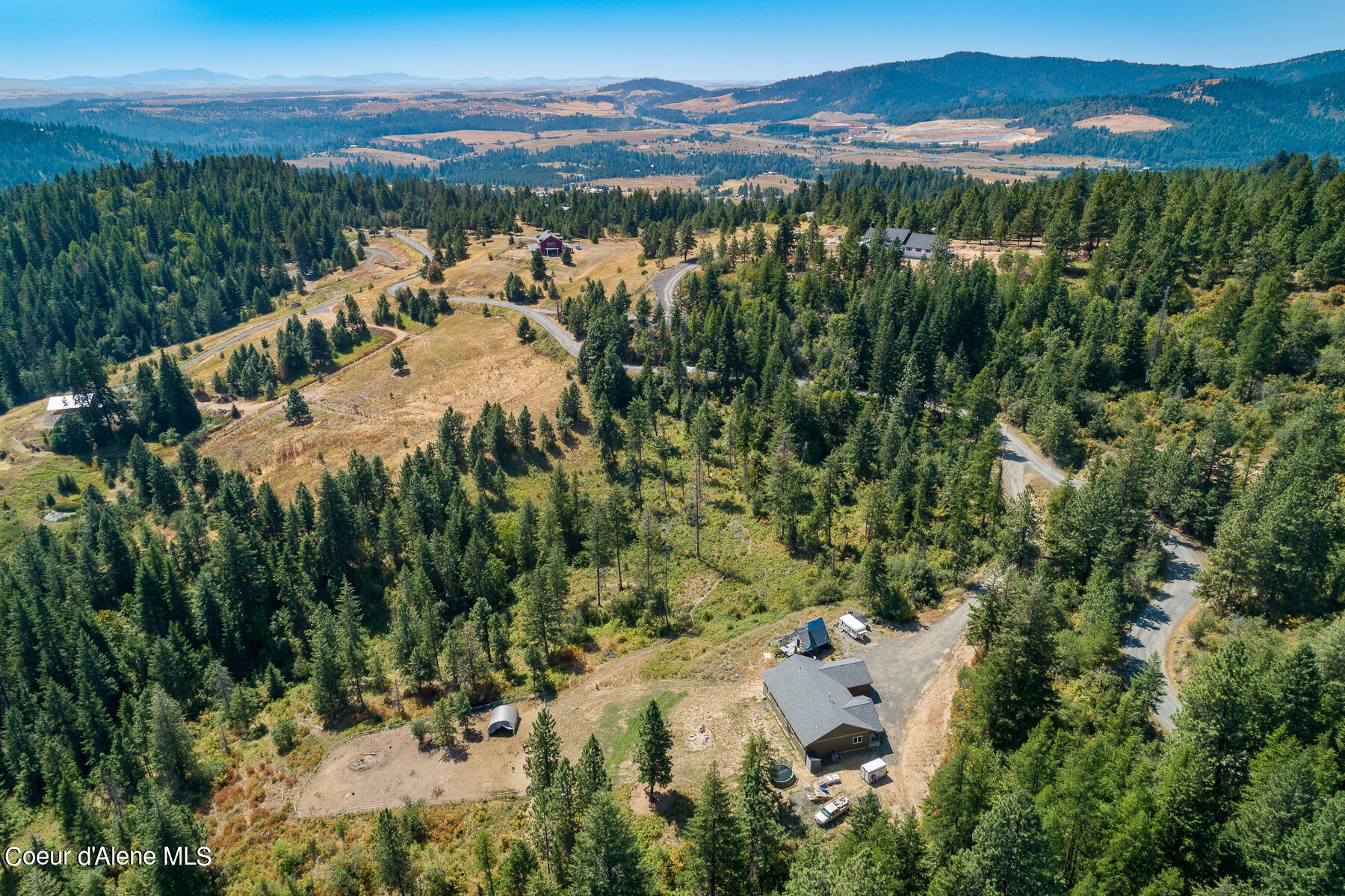14022 West Bellgrove Road Coeur D'Alene, ID 83814 - Photo 26 of 31 Aerial_14022SBellgroveRd-6