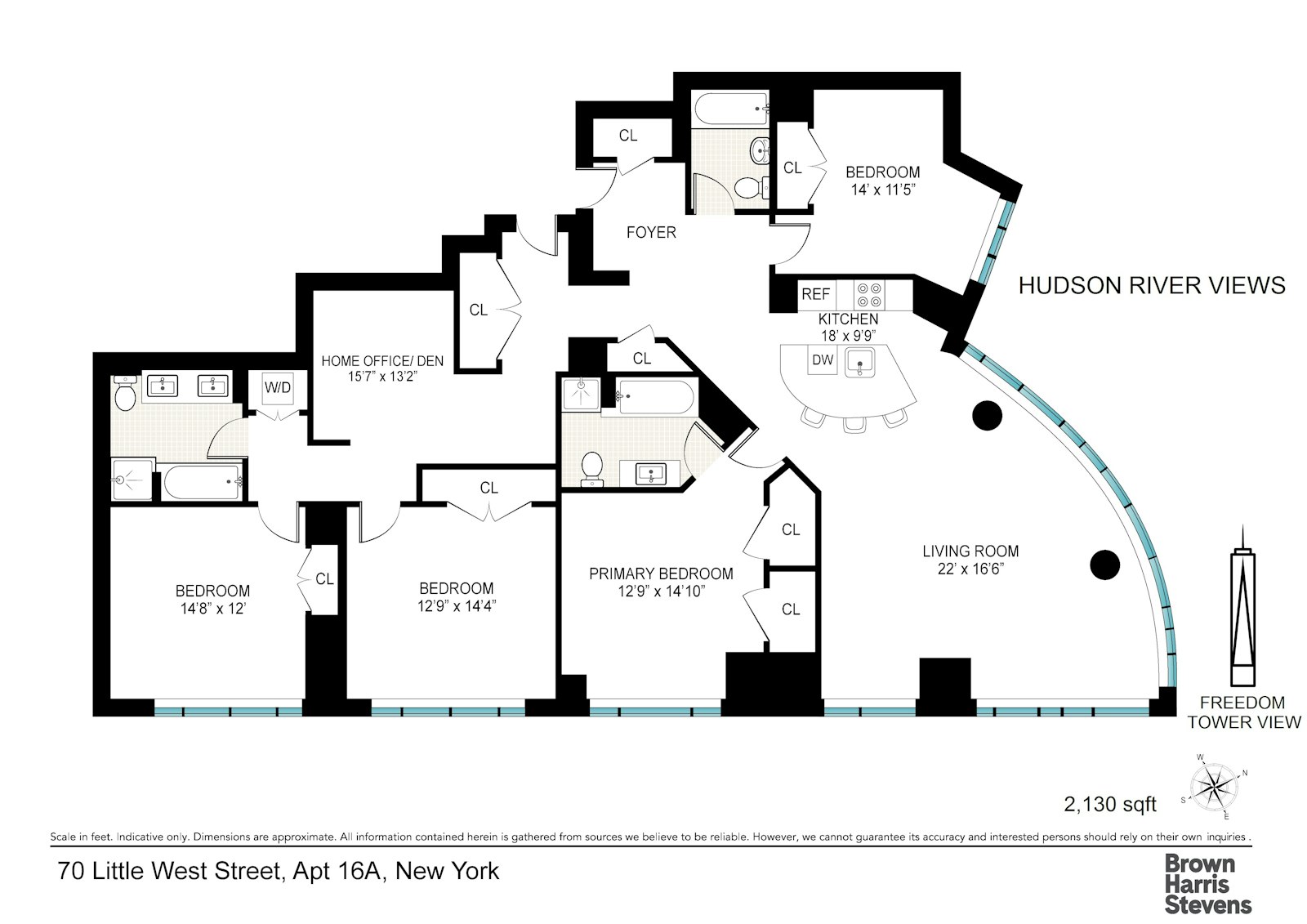 70 Little West Street, Unit 16A Manhattan, NY 10004 - Photo 33 of 33