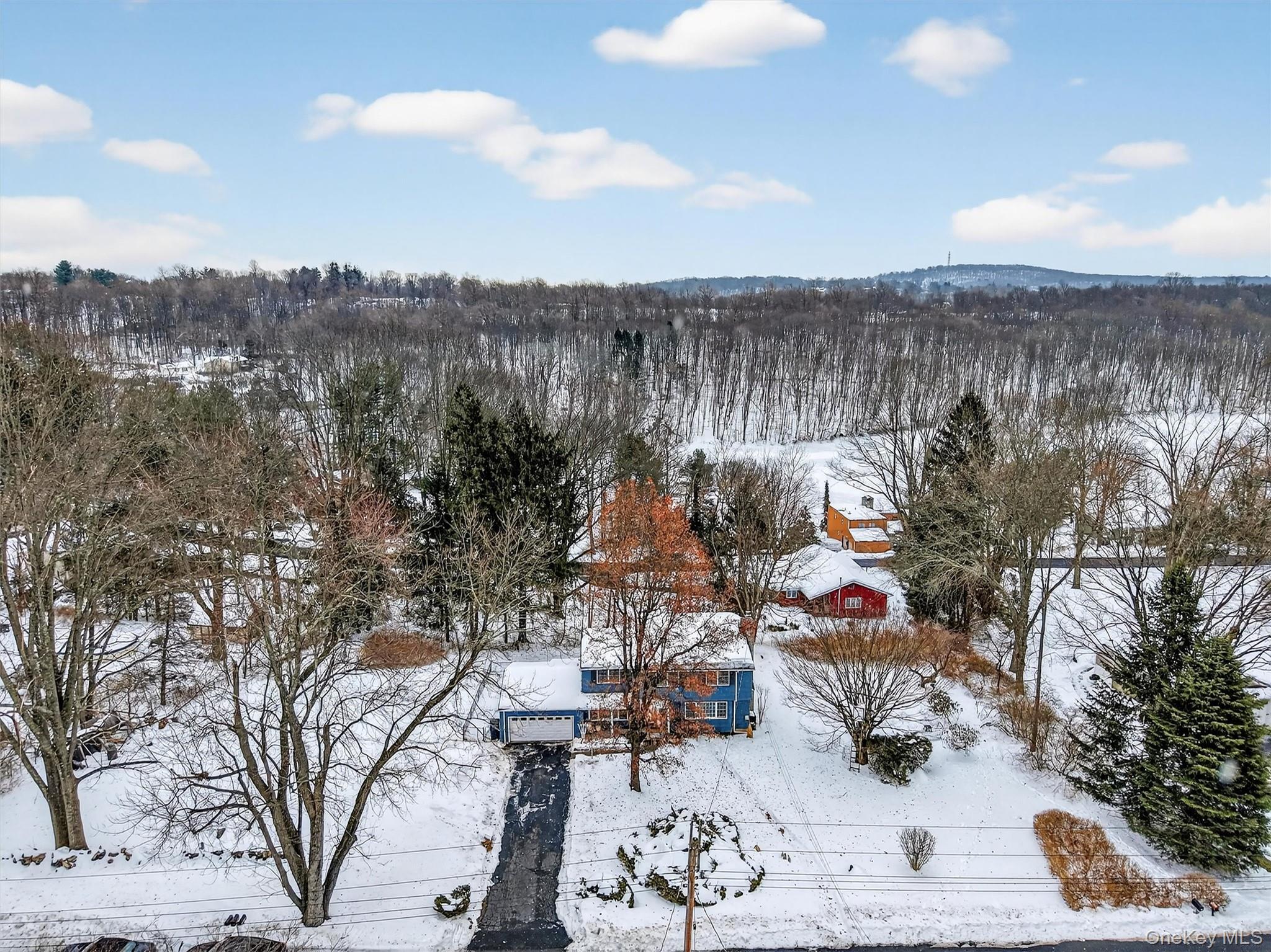 22 Hatfield Road Mahopac, NY 10541 - Photo 42 of 46 This photo showing the lake in the background. Winter views of the lake.