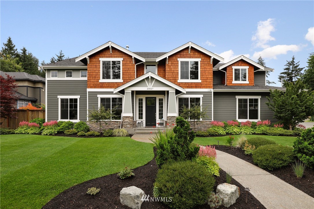 23527 2nd Avenue Southeast Bothell, WA 98021 - Photo 1 of 1 a front view of a house with a yard