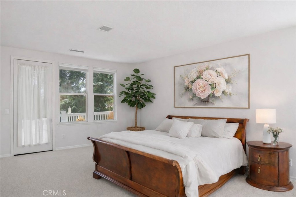 27053 Island Road Valencia, CA 91355 - Photo 28 of 57 Virtually Staged Primary Suite with Balcony