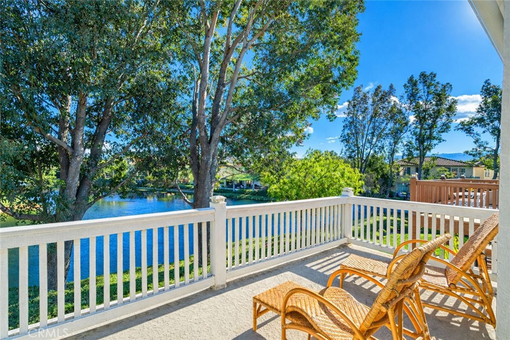 27053 Island Road Valencia, CA 91355 - Photo 36 of 57 Primary Balcony with Lake View