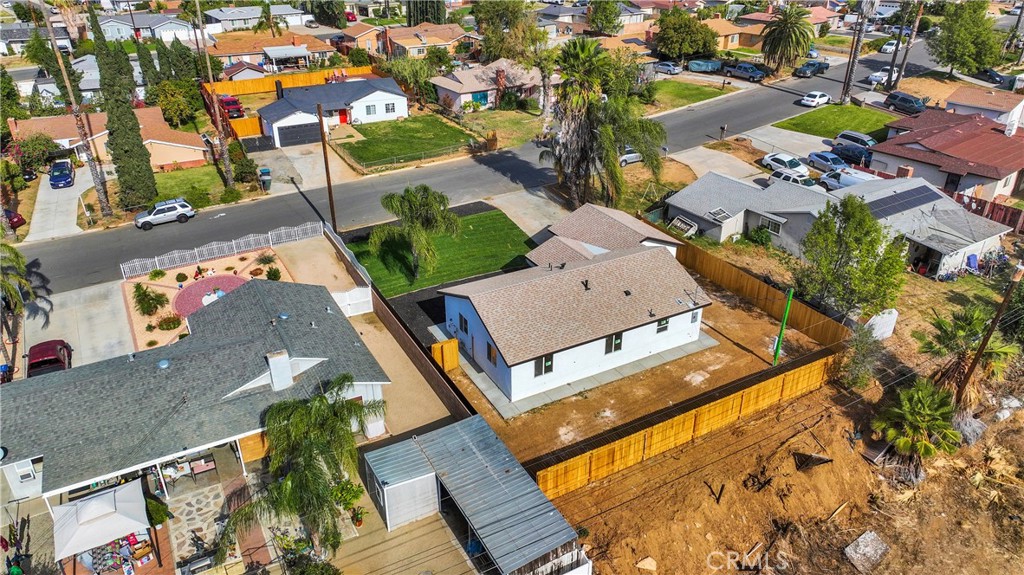 3308 Cannes Avenue Riverside, CA 92501 - Photo 33 of 38 an aerial view of a house with a ocean view
