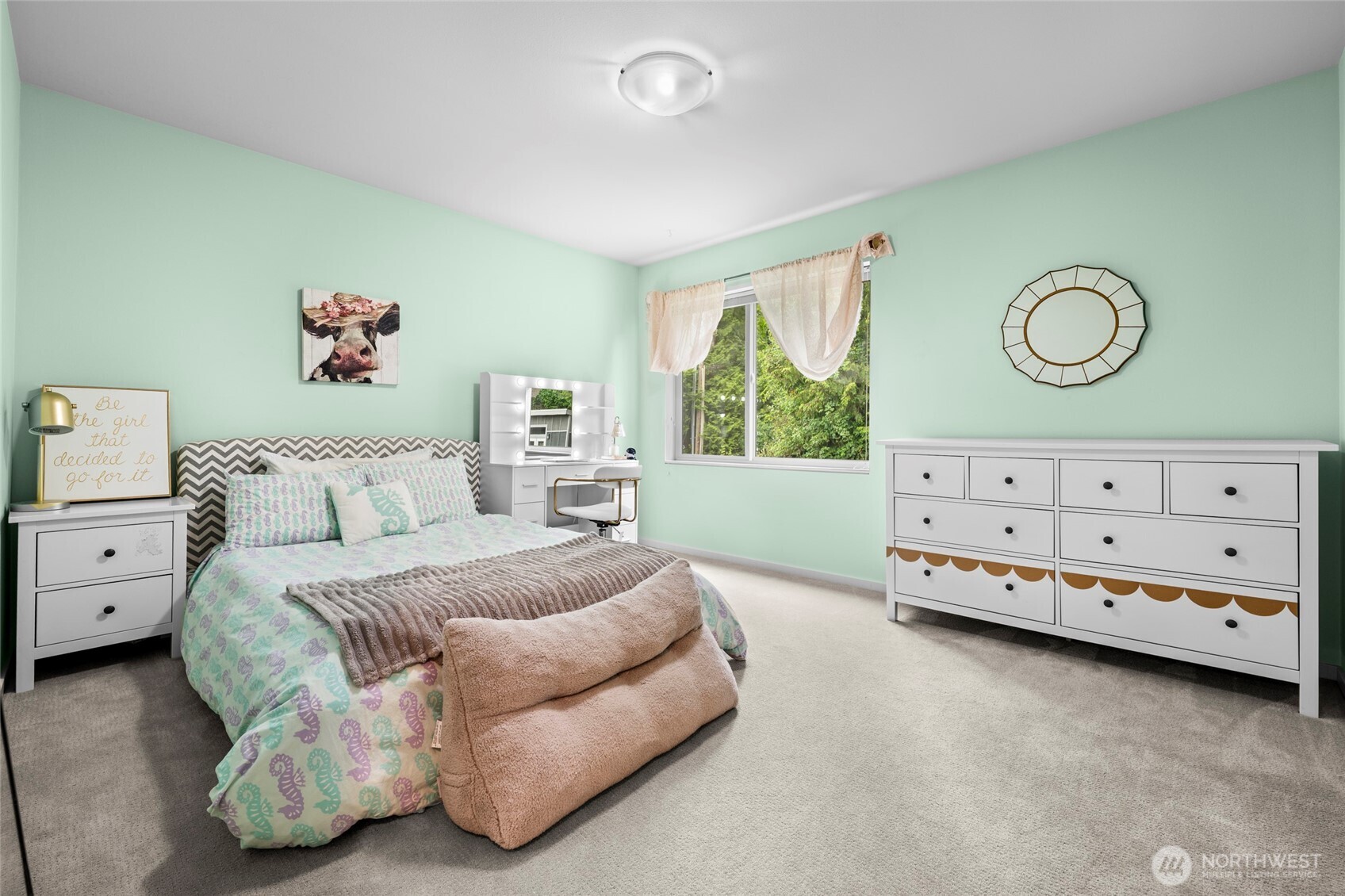 22326 2nd Place Southeast Bothell, WA 98021 - Photo 23 of 40 a spacious bedroom with a bed and a window