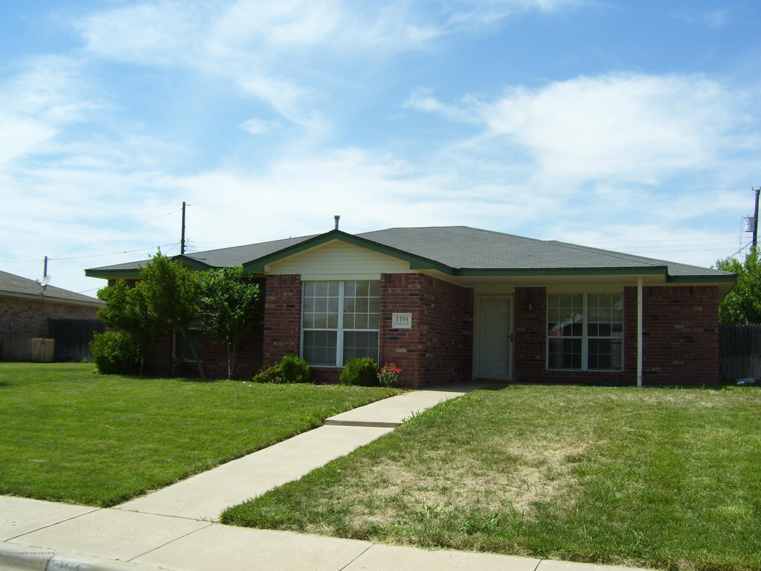 1164 Sterling Drive Amarillo, TX 79110 - Photo 2 of 24 a view of a house with a yard