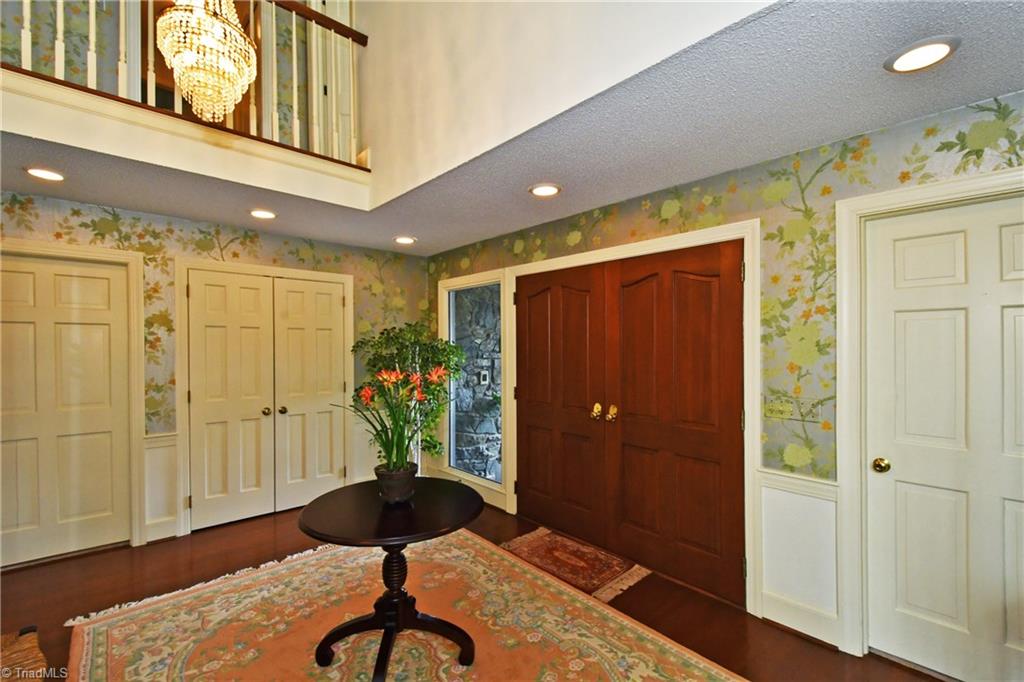 225 Cook Street Rural Hall, NC 27045 - Photo 5 of 30 Stately 2 story foyer