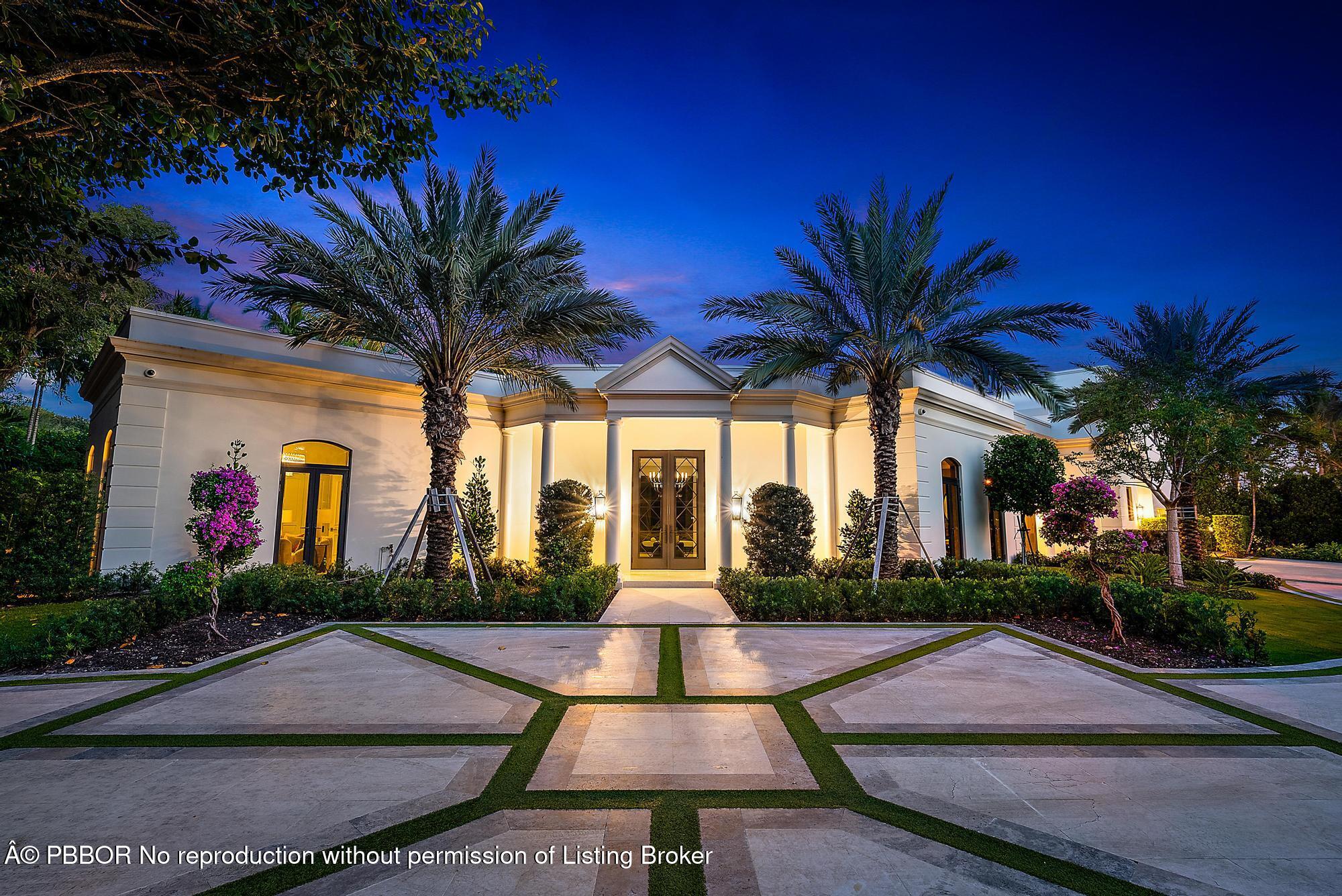 150 El Vedado Road Palm Beach, FL 33480 - Photo 62 of 77 Twilight Exterior