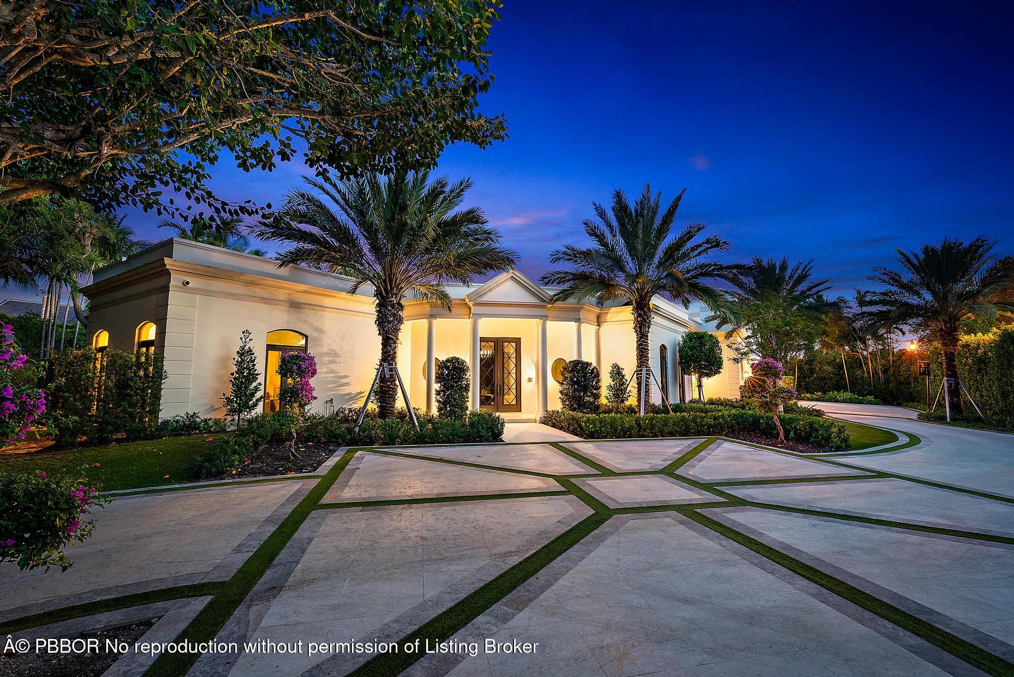 150 El Vedado Road Palm Beach, FL 33480 - Photo 64 of 77 Twilight Exterior