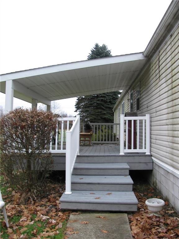 1153 District Road Fredonia, PA 16124 - Photo 2 of 4 REAR PORCH