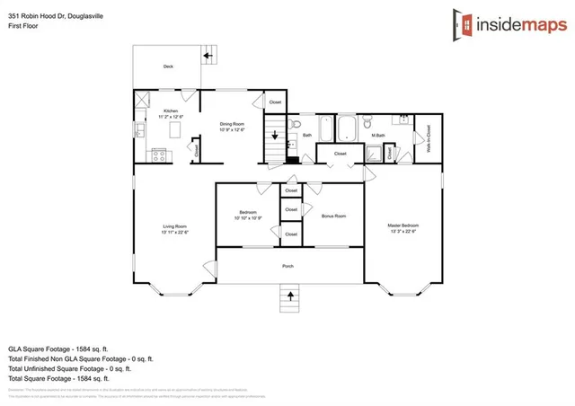$2,000 | 351 Robin Hood Drive, Douglasville, GA 30134
