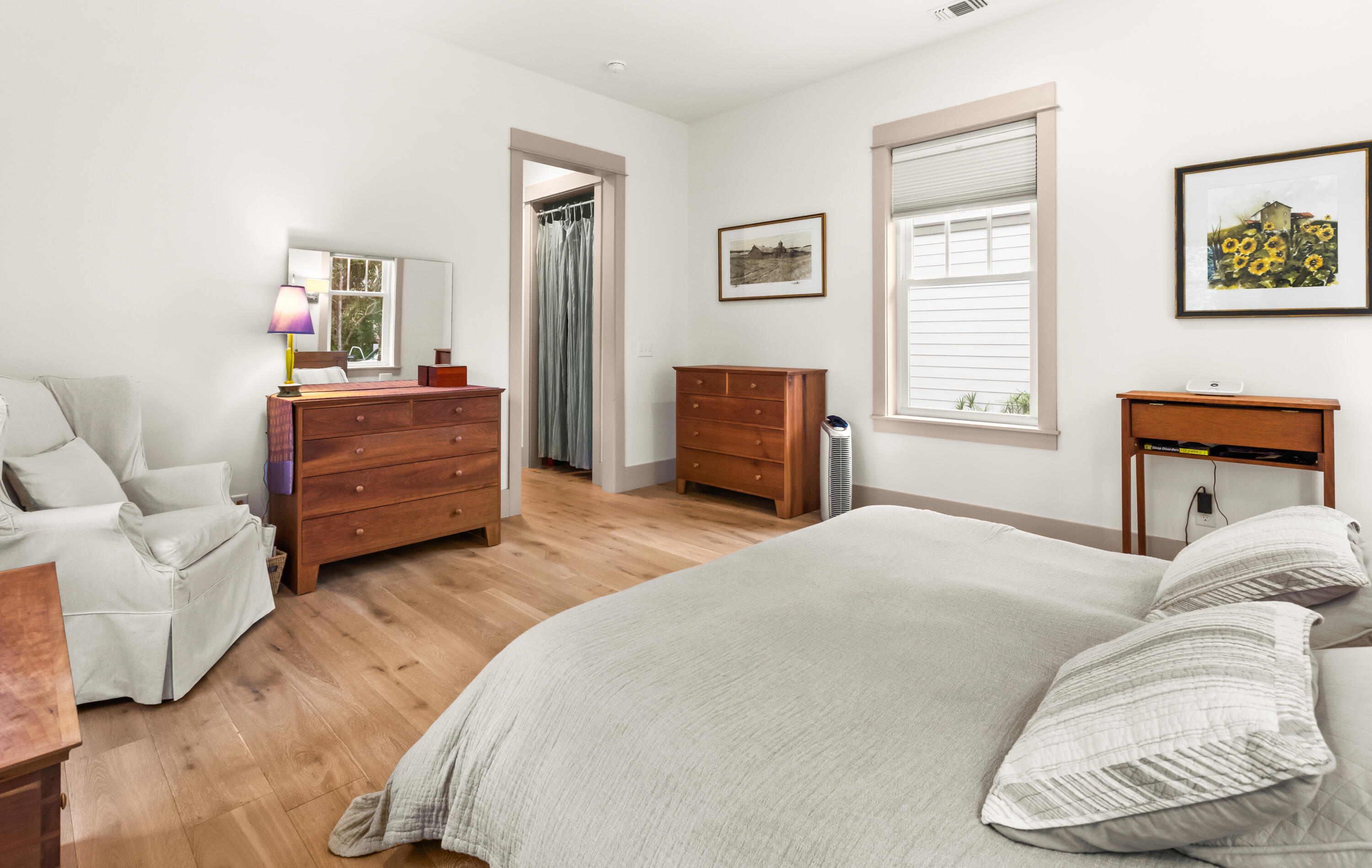 321 Seabreeze Boulevard Seacrest, FL 32461 - Photo 30 of 51 a bedroom with a bed and a couch