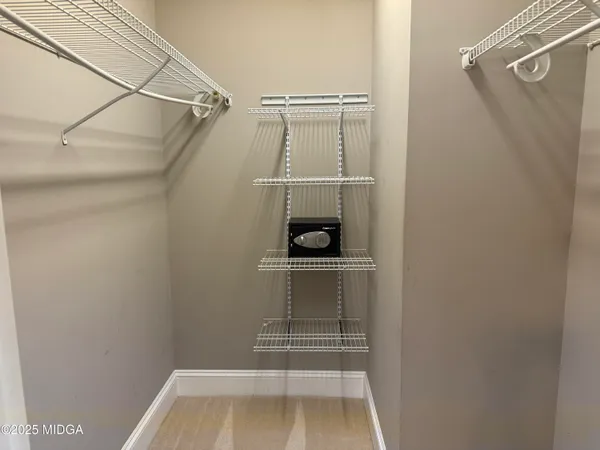 a view of walk in closet