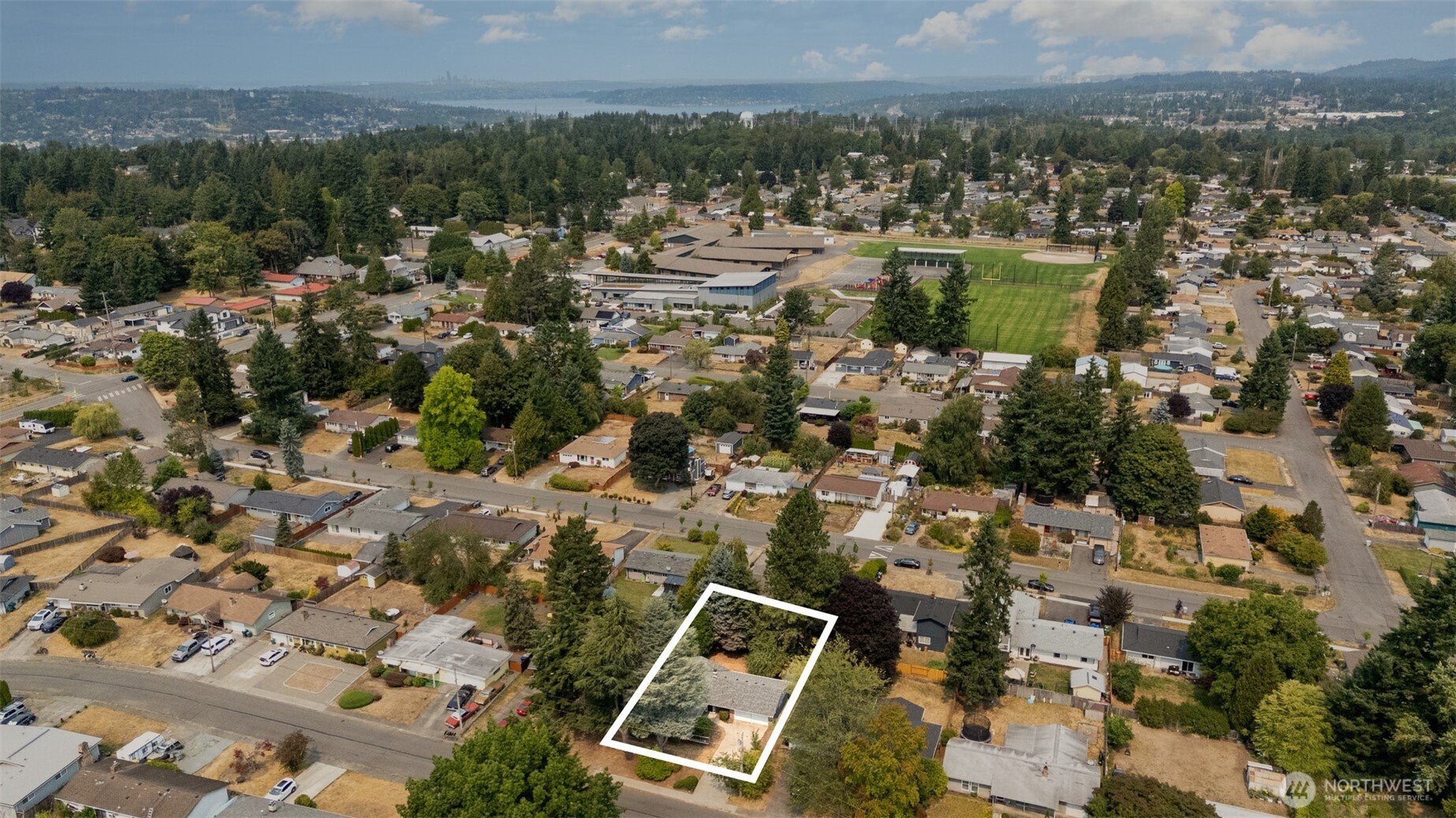 11804 Southeast 165th Street Renton, WA 98058 - Photo 28 of 28 an aerial view of multiple house