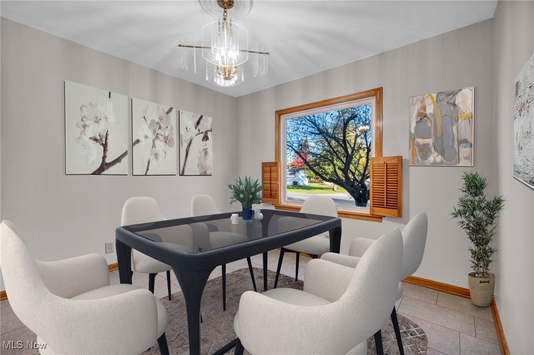 503 Churchill Road Youngstown, OH 44505 - Photo 32 of 32 Virtually staged dining room