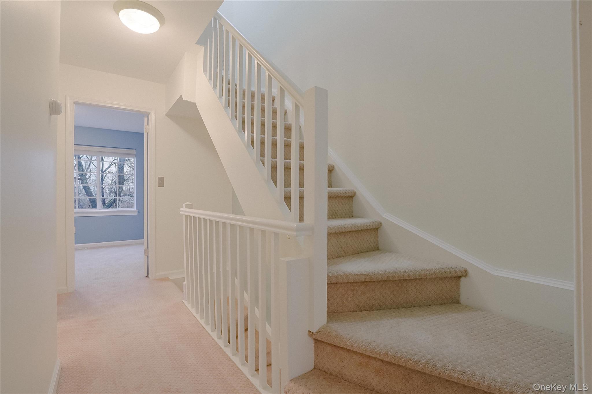 203 Park Ridge Lane White Plains, NY 10603 - Photo 11 of 30 a view of staircase with white walls and white walls