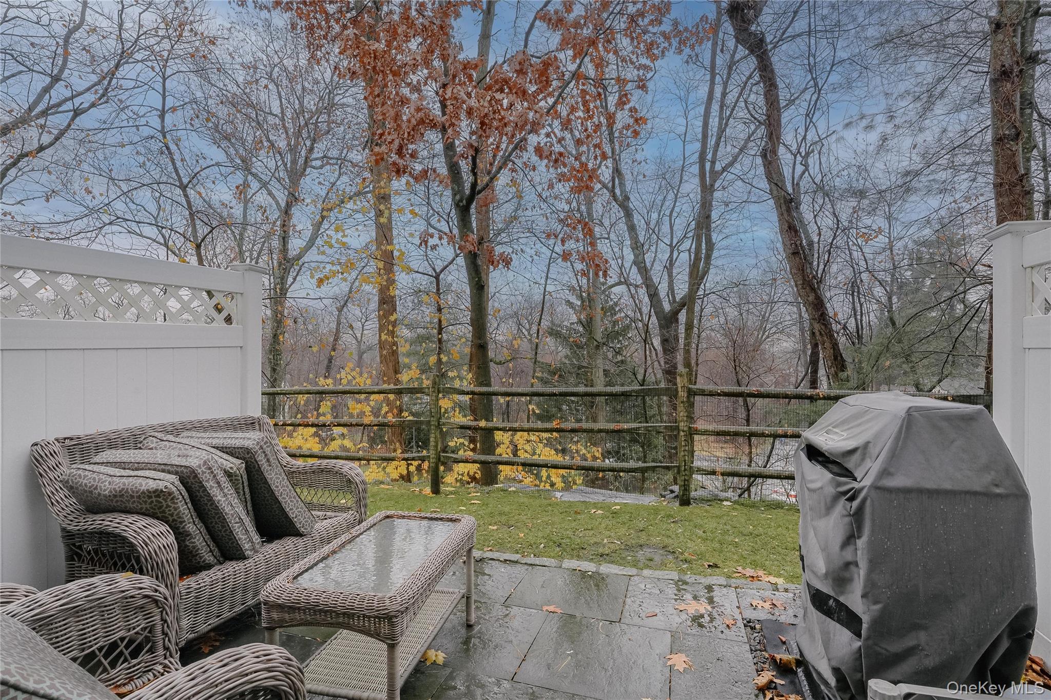 203 Park Ridge Lane White Plains, NY 10603 - Photo 30 of 30 a backyard of a house with table and chairs