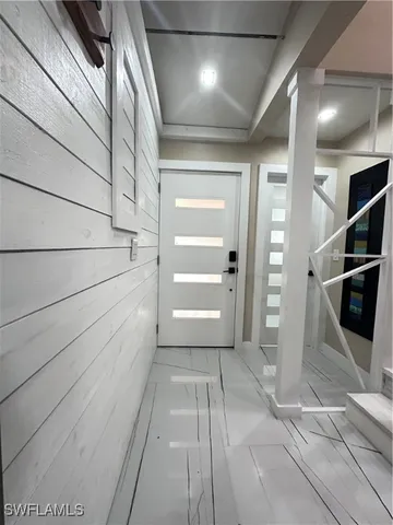 a view of a walk in closet