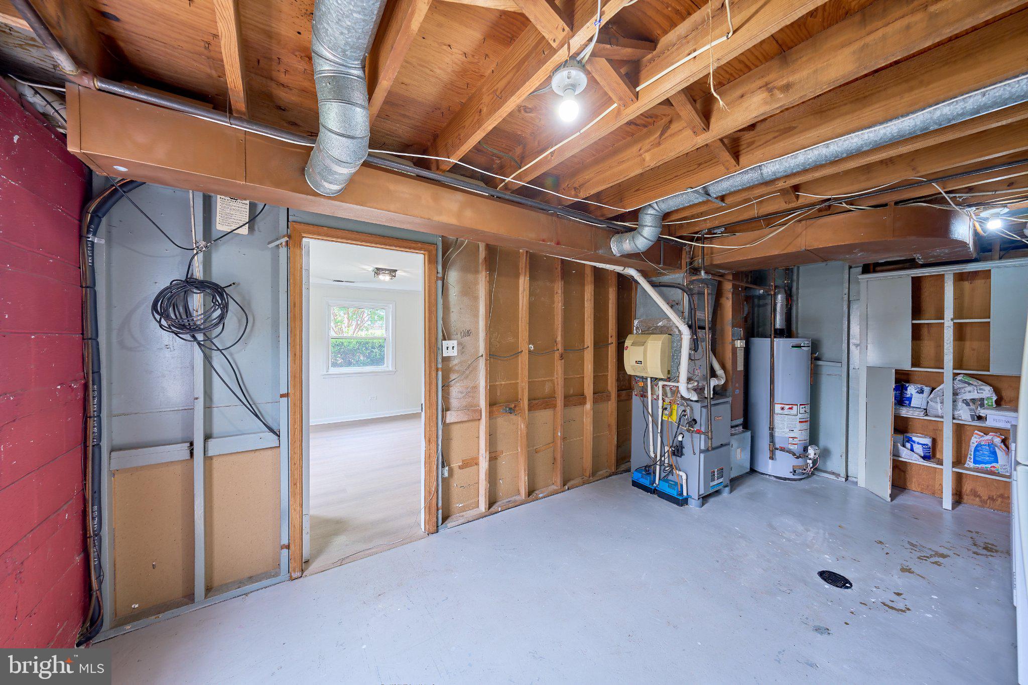 2924 Gracefield Road Silver Spring, MD 20904 - Photo 36 of 57 Spacious unfinished basement ready for ideas.