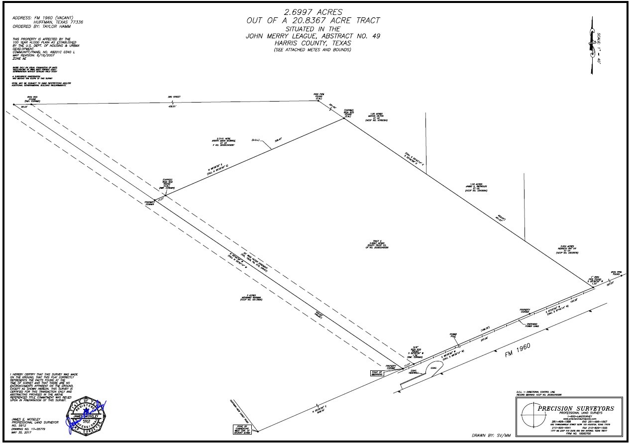 13290 Farm To Market 1960 Road East Huffman, TX 77336 - Photo 4 of 4 Survey