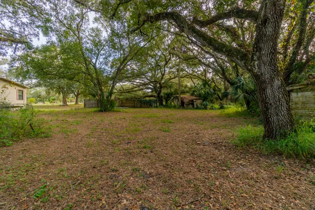 a view of outdoor space and yard