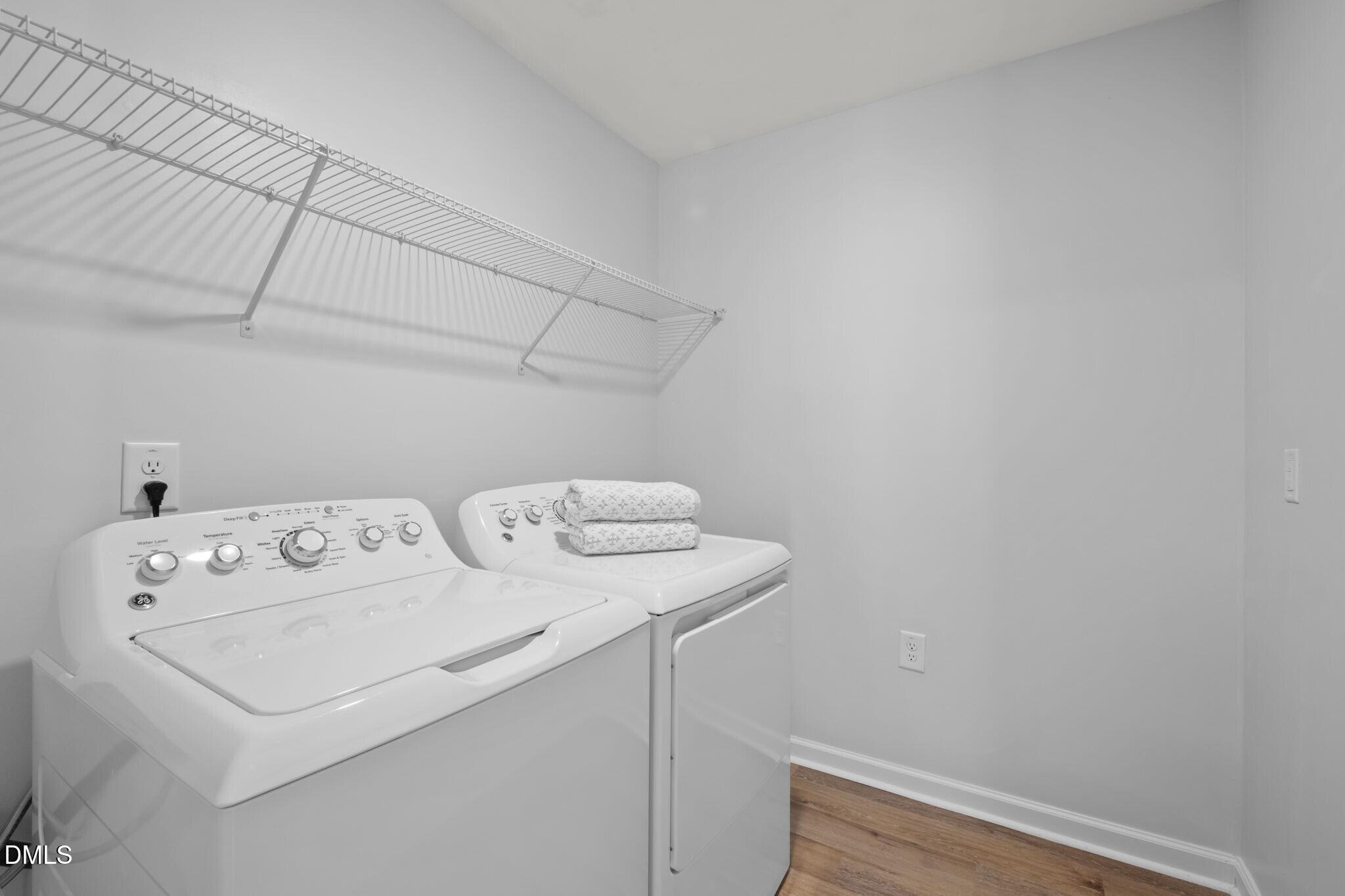 17 Rambler Lane Morrisville, NC 27560 - Photo 26 of 50 a utility room with dryer and washer