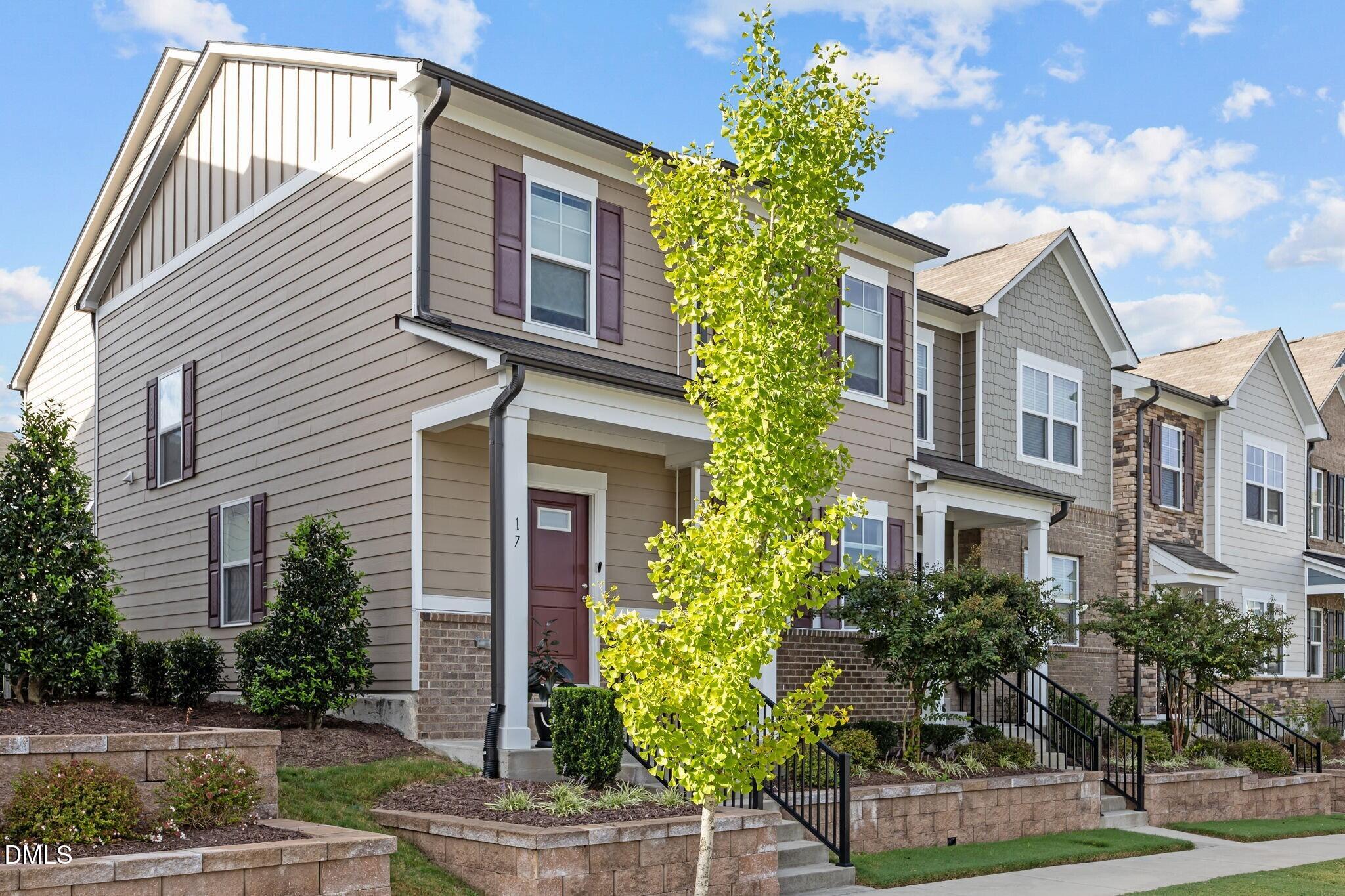 17 Rambler Lane Morrisville, NC 27560 - Photo 3 of 50 a front view of a house