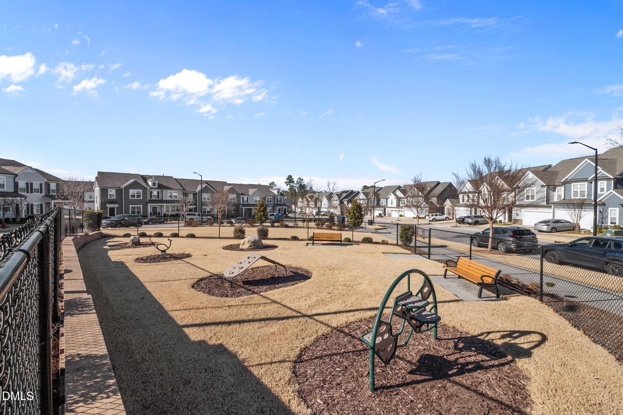 17 Rambler Lane Morrisville, NC 27560 - Photo 39 of 50 a view of a swimming pool with outdoor seating