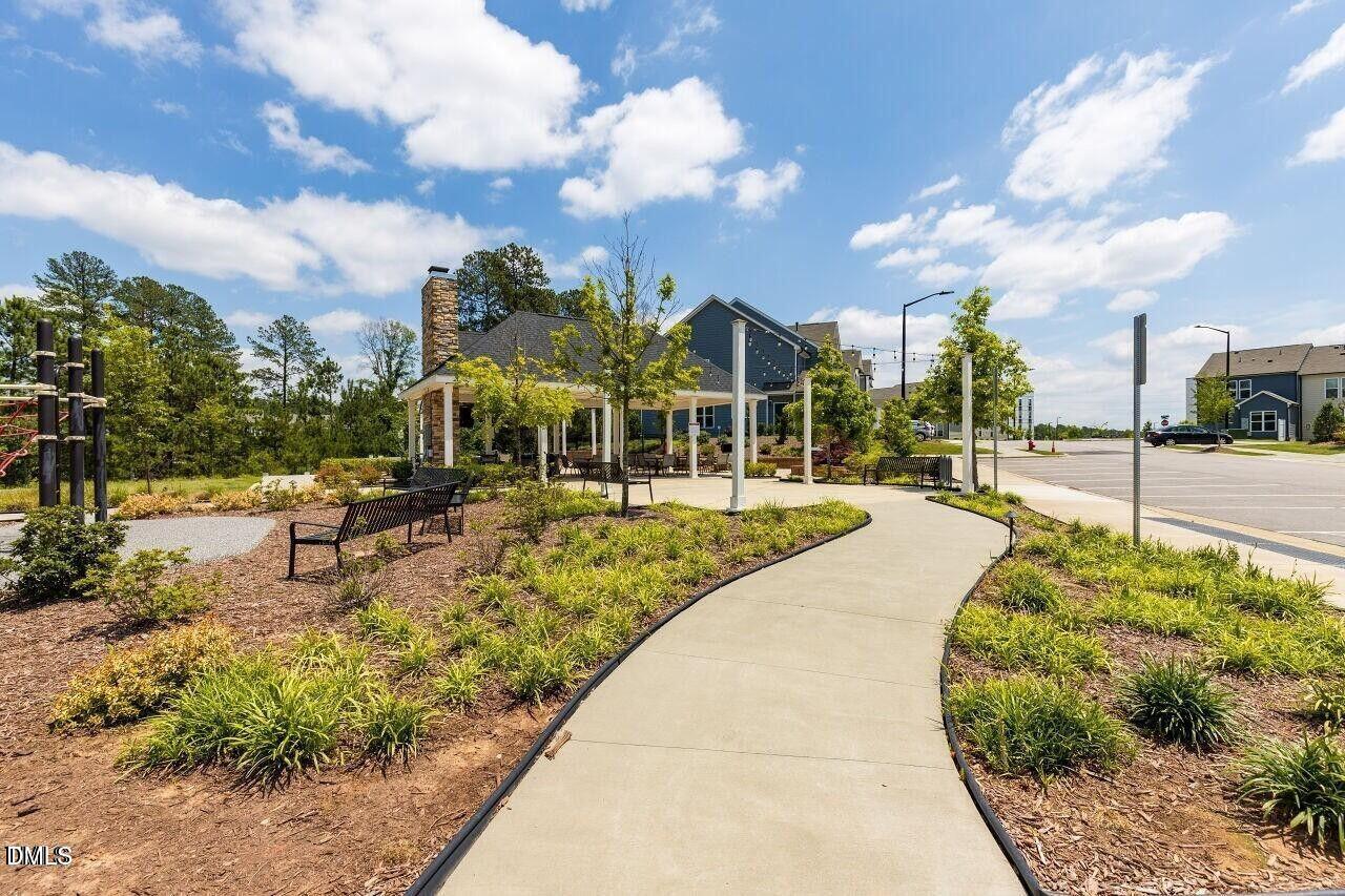 17 Rambler Lane Morrisville, NC 27560 - Photo 48 of 50 a view of a swimming pool with a patio