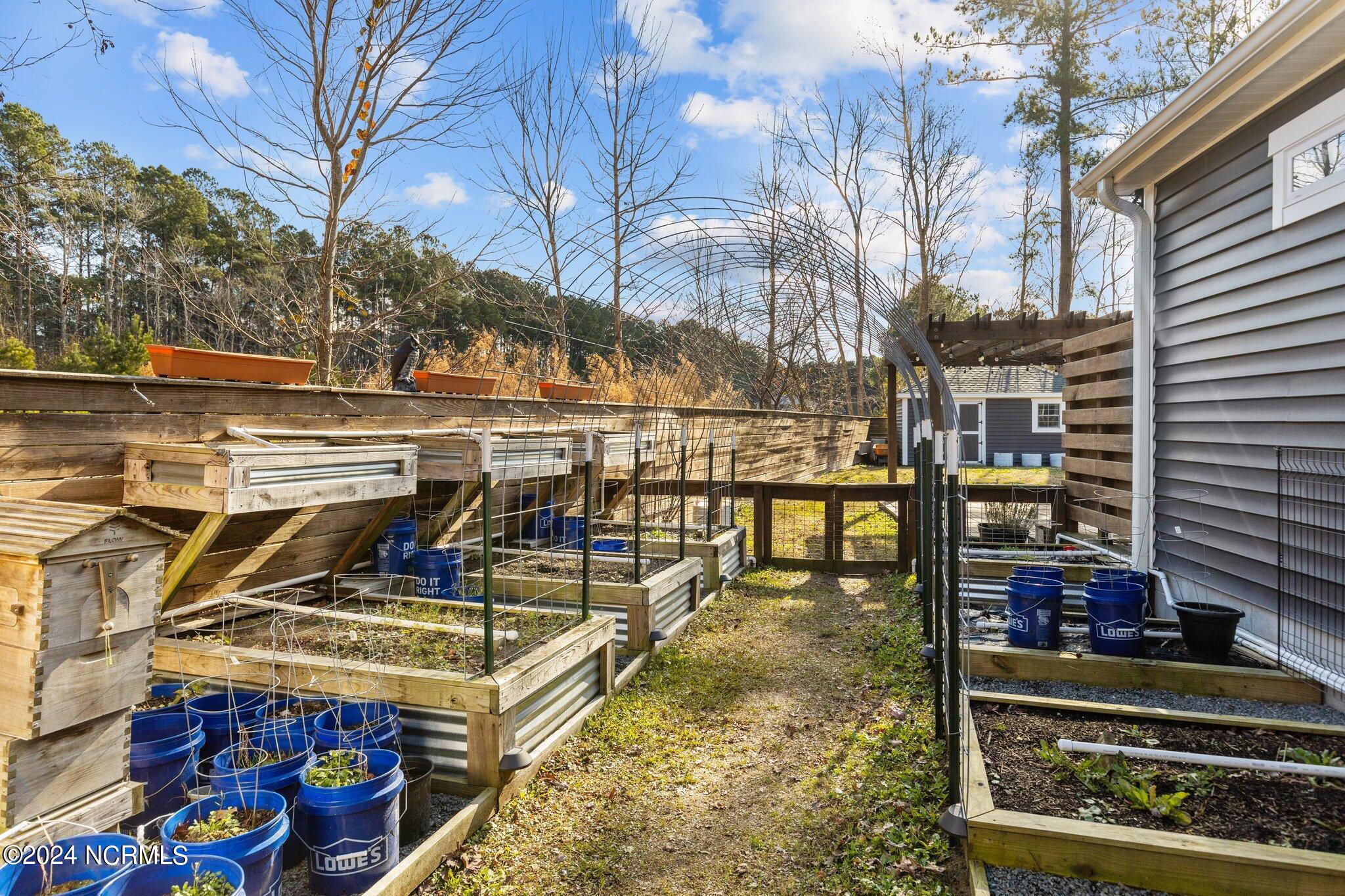 1193 Nine Foot Road Newport, NC 28570 - Photo 37 of 62 Raised garden