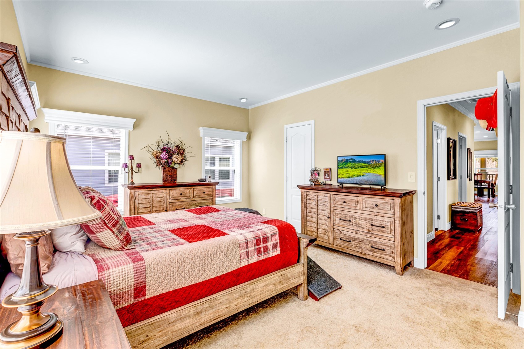 108 A Sun Rock Road, Unit A Fairplay, CO 80440 - Photo 26 of 48 a bedroom with a bed and a dresser