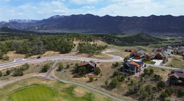 a view of a backyard with trees