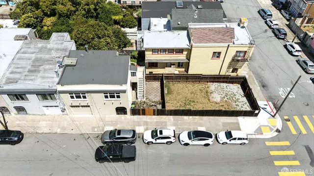 a view of a couch in a kitchen
