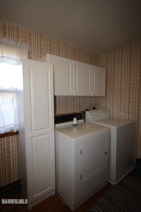 7559 West Dublin Road Freeport, IL 61032 - Photo 13 of 22 a kitchen with a sink a refrigerator and cabinets
