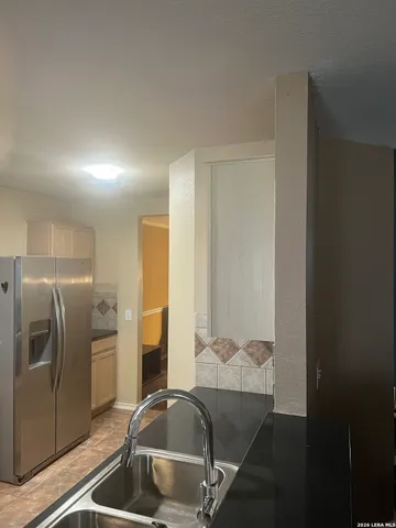 a view of a street from a balcony