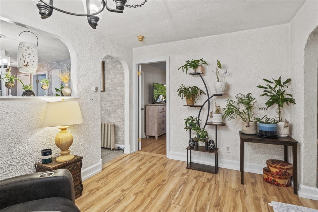 170 Stafford Street Worcester, MA 01603 - Photo 11 of 29 a living room with furniture and a potted plant