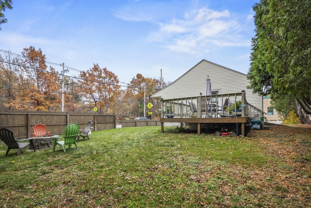 170 Stafford Street Worcester, MA 01603 - Photo 29 of 29 a view of a house with a yard and sitting area