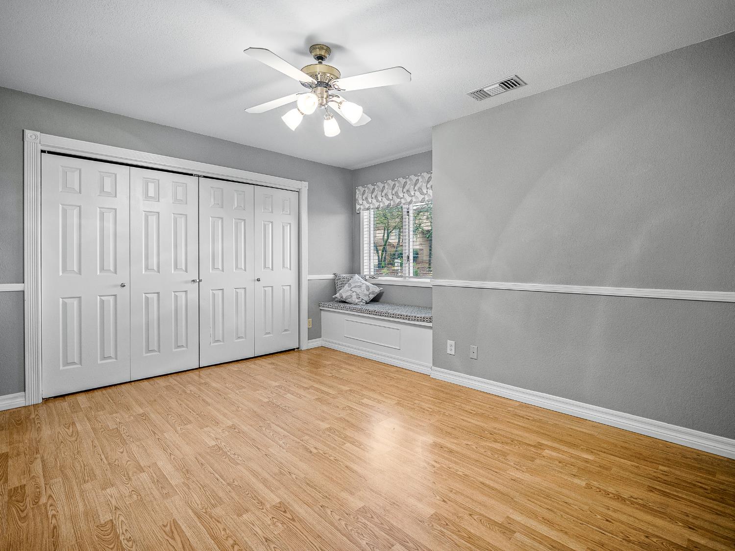 3169 Ridgeview Drive El Dorado Hills, CA 95762 - Photo 32 of 46 wooden floor in an empty room with a window