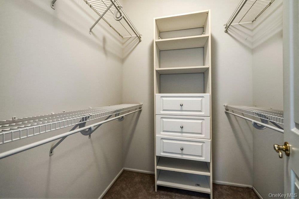 587 Leisure Drive Ridge, NY 11961 - Photo 20 of 49 a view of walk in closet with empty racks