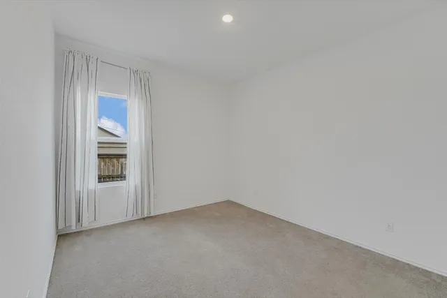 a view of empty room