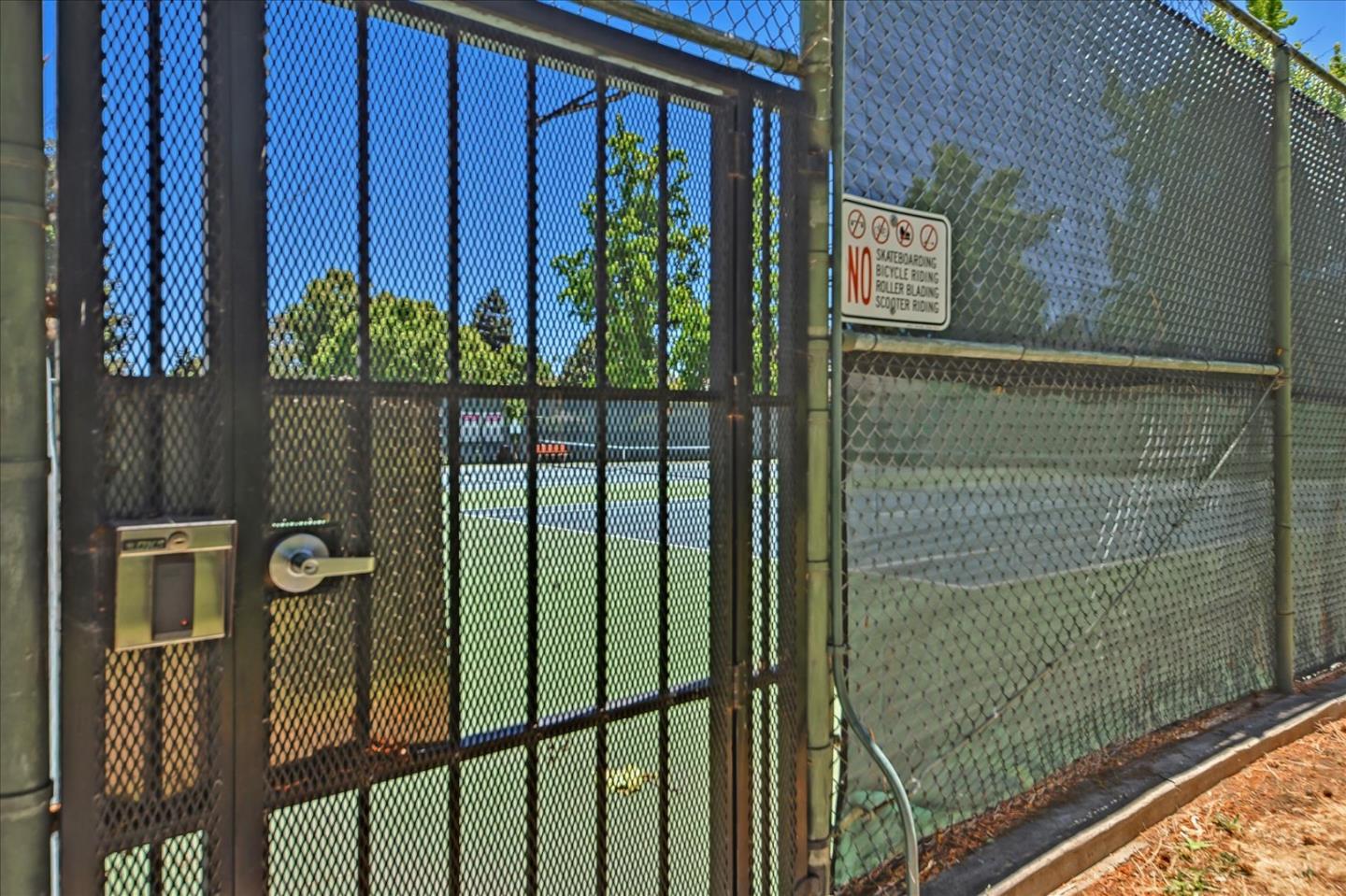 10854 Northview Square Cupertino, CA 95014 - Photo 16 of 18 a view of a gate of the house