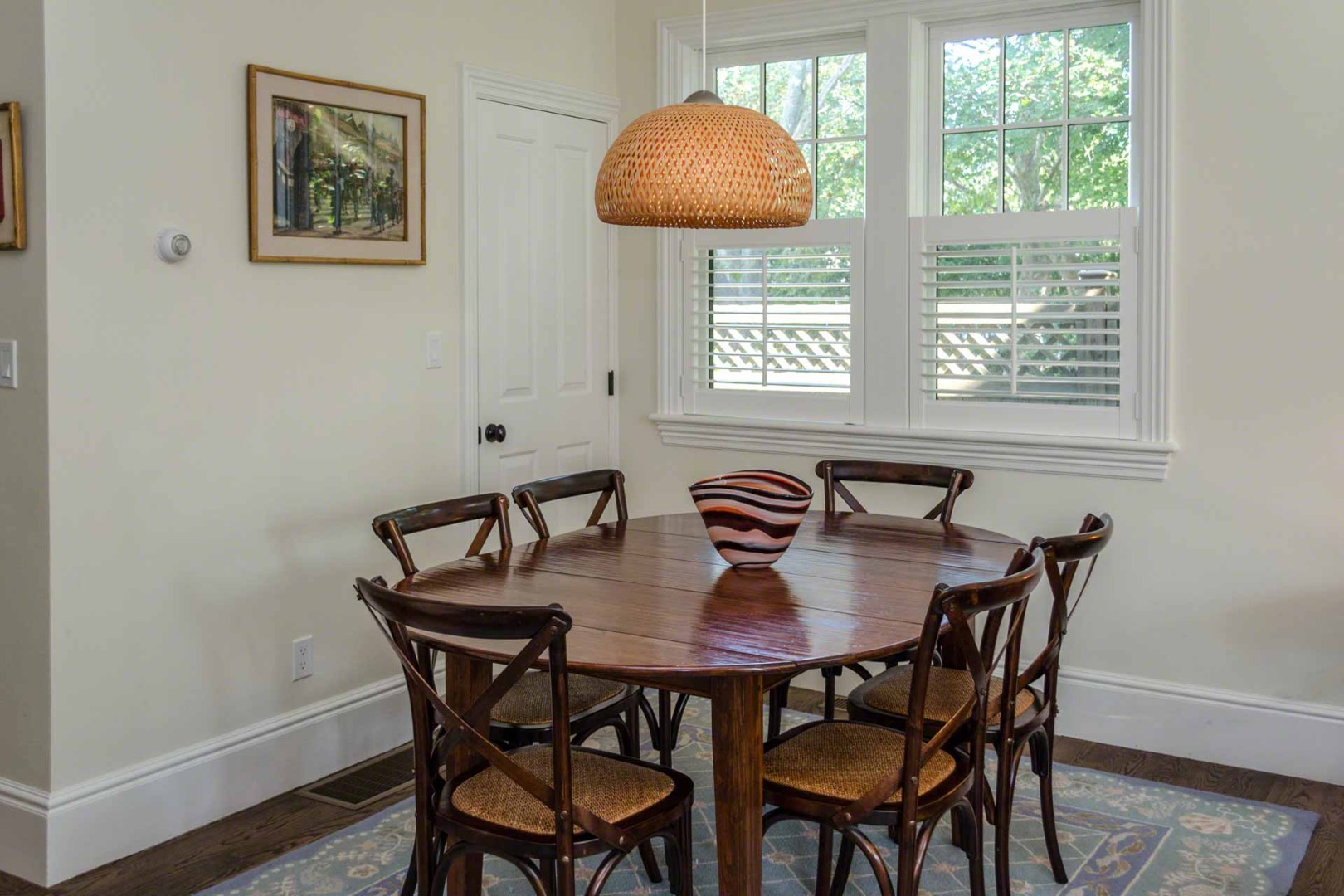 37 Simpsons Lane Edgartown, MA 02539 - Photo 7 of 28 a view of a dining room with furniture and window