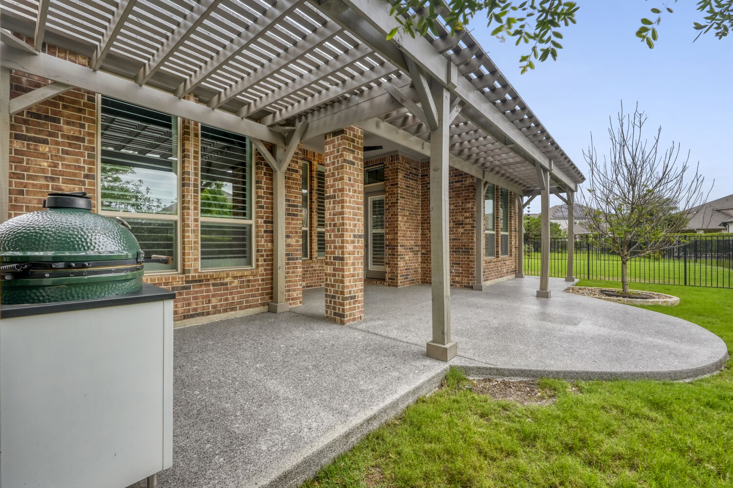 1401 Calago Cove Leander, TX 78641 - Photo 27 of 40 a view of a house with porch and garden