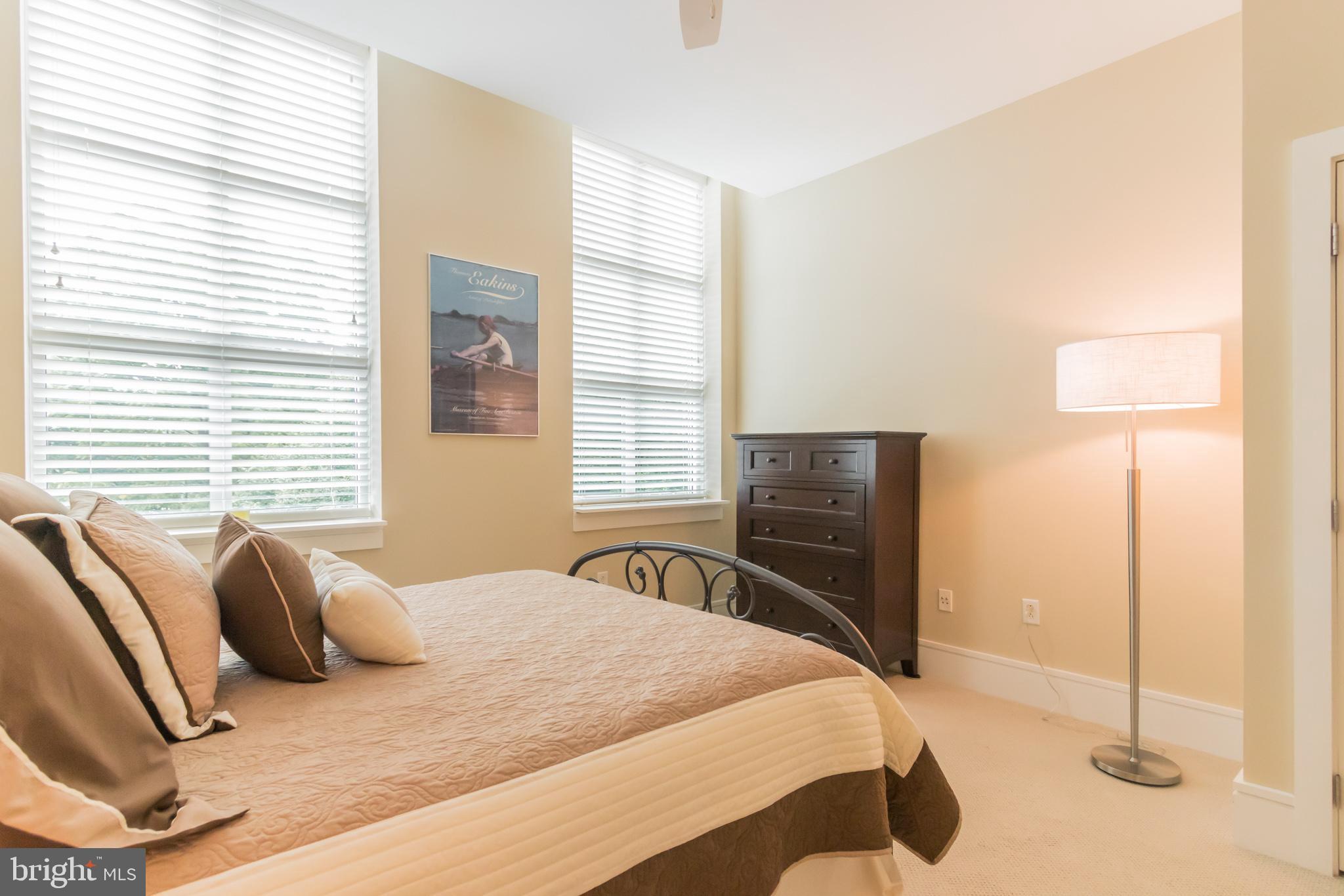 132 Iron Works Way, Unit B Wayne, PA 19087 - Photo 30 of 36 Second Bedroom Retreat large windows