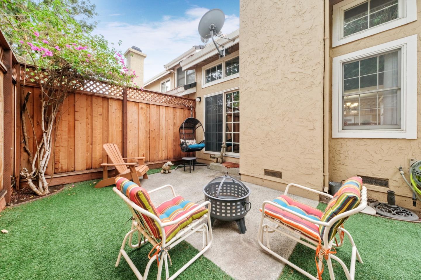 157 Redding Road Campbell, CA 95008 - Photo 17 of 31 a backyard of a house with seating space